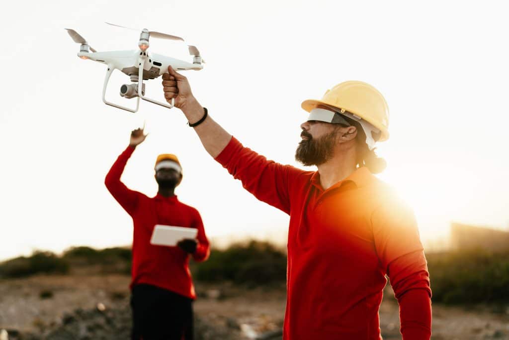 Land surveying drones - engineering